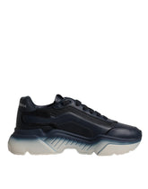 Dolce & Gabbana Navy Blue Daymaster Low Top Men Sneakers Shoes -   -  Dolce & Gabbana.